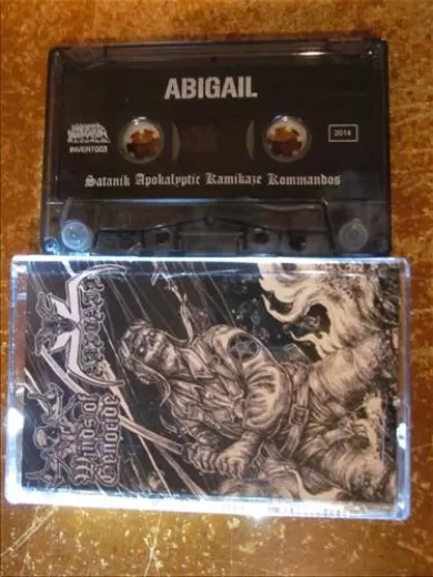 Abigail / Winds of Genocide - Satanik Apokalyptic Kamikaze Kommandos (CS)