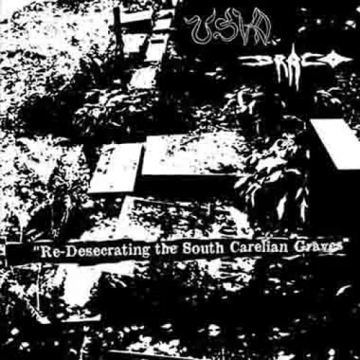 Draco / Usva - Re-Desecrating the South Carelian Graves (CD)