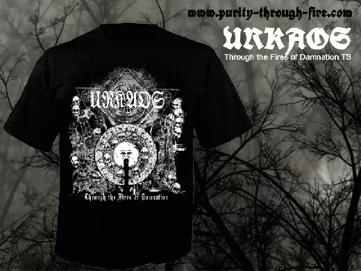 Urkaos - Through the Fires of Damnation (T-Shirt)