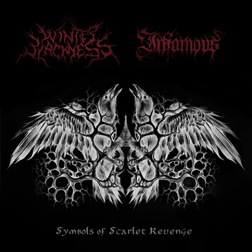 Winter Blackness / Infamous - Symbols of Scarlet Revenge (EP)