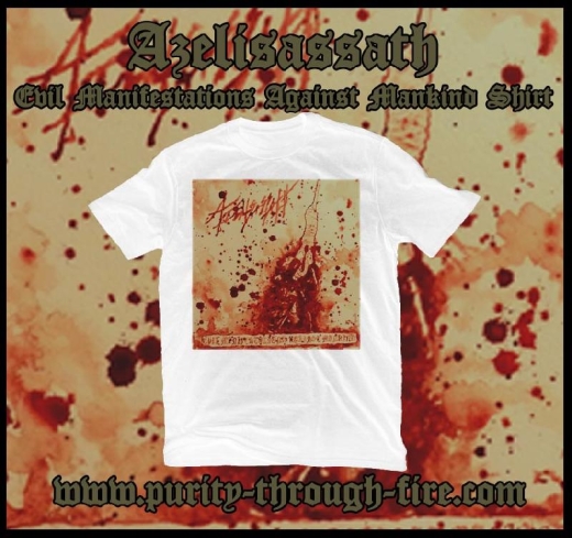 Azelisassath - Evil Manifestations Against Mankind (T-Shirt)