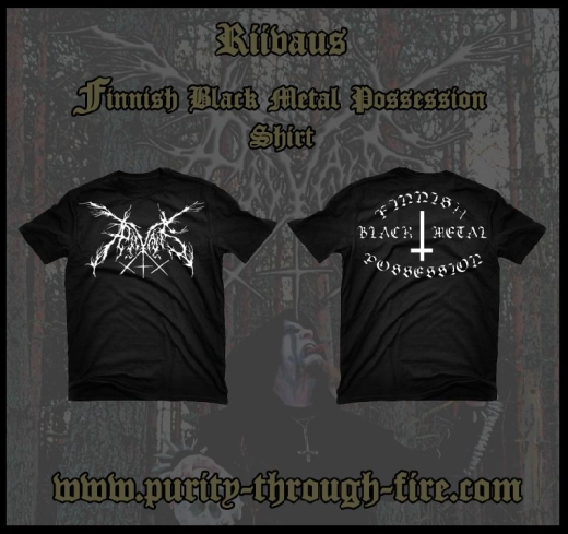 Riivaus - Finnish Black Metal Possession (T-Shirt)