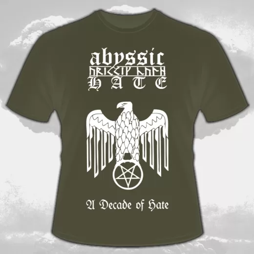 Abyssic Hate - A Decade of Hate (T-Shirt)