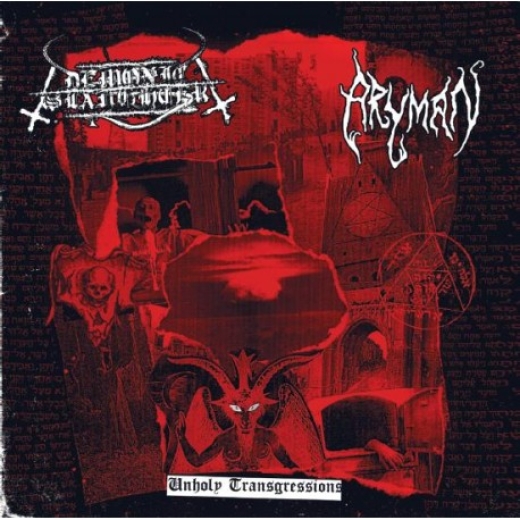 Demonic Slaughter / Aryman - Unholy Transgressions (CD)