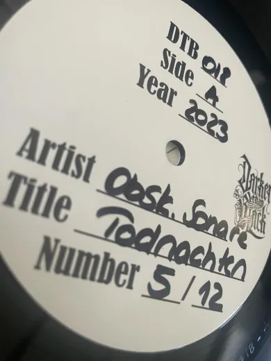 Obskene Sonare - Todnachten (Testpressing)