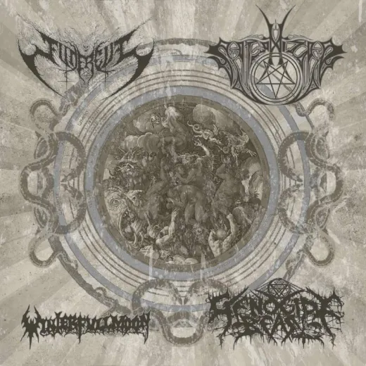 Satanizer / Funereus / Genocide Beast / Winterfullmoon - SplitCD
