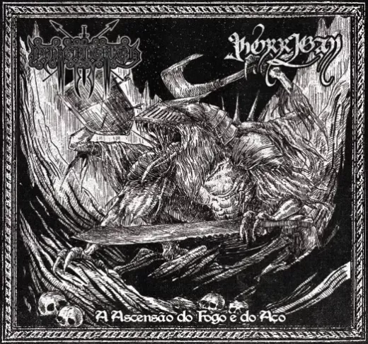 Mayhemic Truth / Morrigan - A Ascensão Do Fogo E Do Aço (LP Grau)