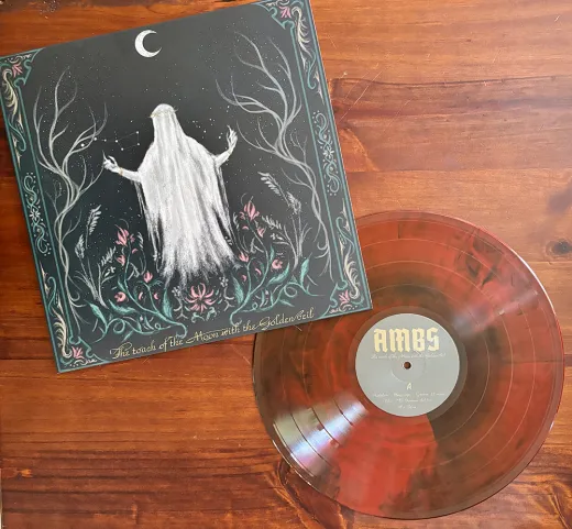 A Monumental Black Statue - The Touch of the Moon with the Golden Veil (LP)