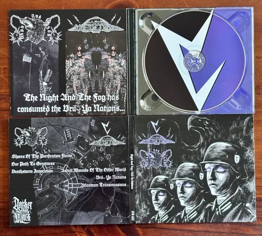 Night And Fog / Vril-Ya Nations - Split (CD)