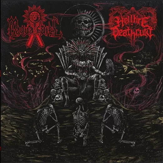 Maquahuitl / Hellfire Deathcult - Mictlan Viene Por Ti (LP)