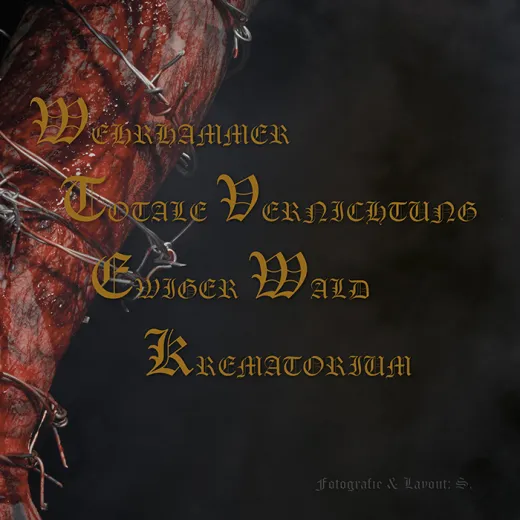 Wehrhammer / Totale Vernichtung / Ewiger Wald / Krematorium - Herzblutartillerie (CD)