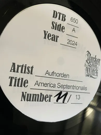 Aufnorden - America Septentrionalis (Testpressung)