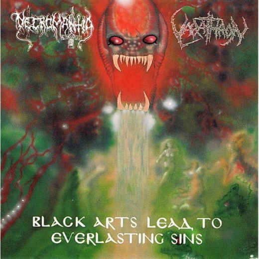 Necromantia / Varathron - The Black Arts / The Everlasting Sins (CD)