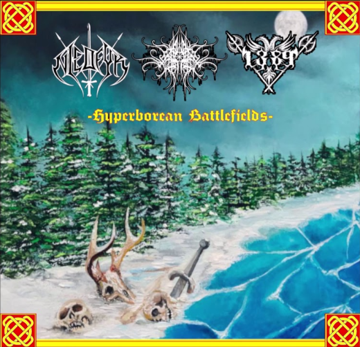 Niedfyr / Necro Forest / 1389 - Hyperborean Battlefields (CD)