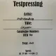 Grifteskymfning - Likpsalm (Testpressing)