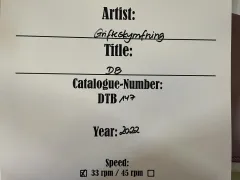 Grifteskymfning - Djävulens boning (Testpressing)